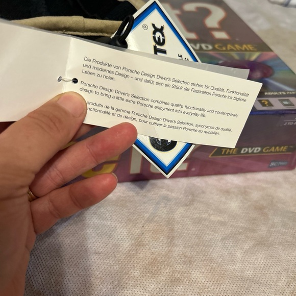 Vintage Porsche Design Black and Gold Hat nwt - Picture 11 of 12